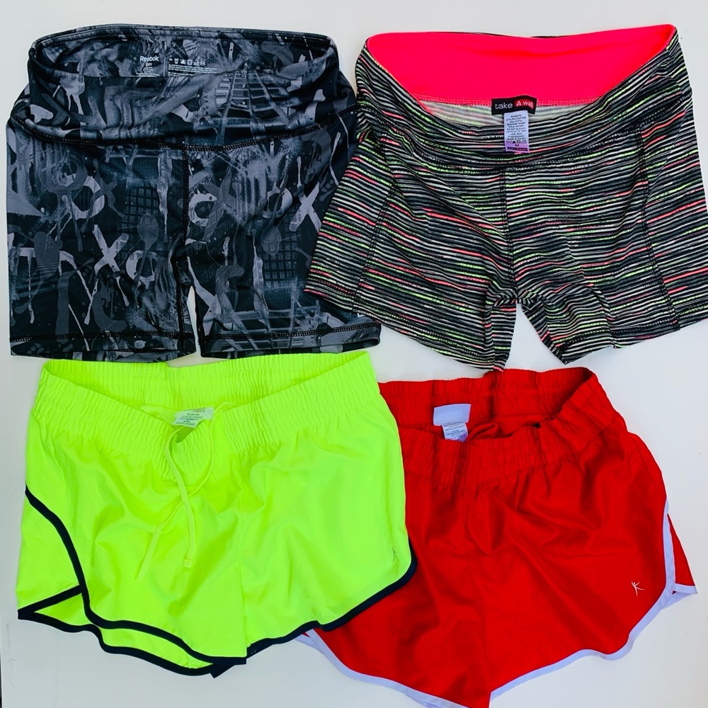 Ladies 4 athletic shorts - Selling 4 together